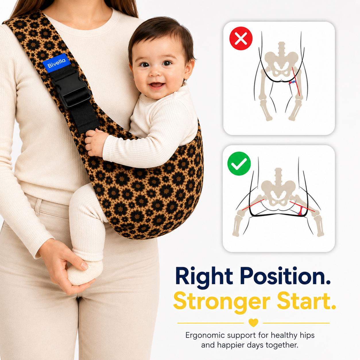 Bivella Baby Sling Carrier