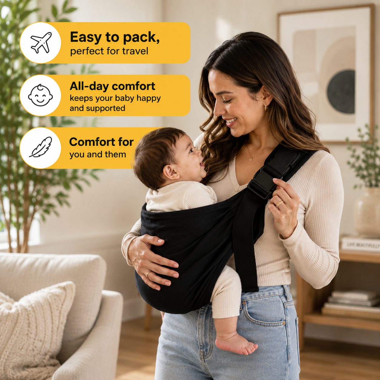 Bivella Baby Sling Carrier