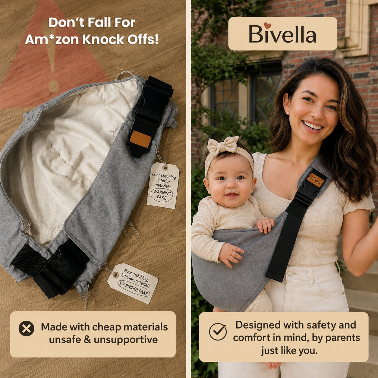 Bivella Baby Sling Carrier