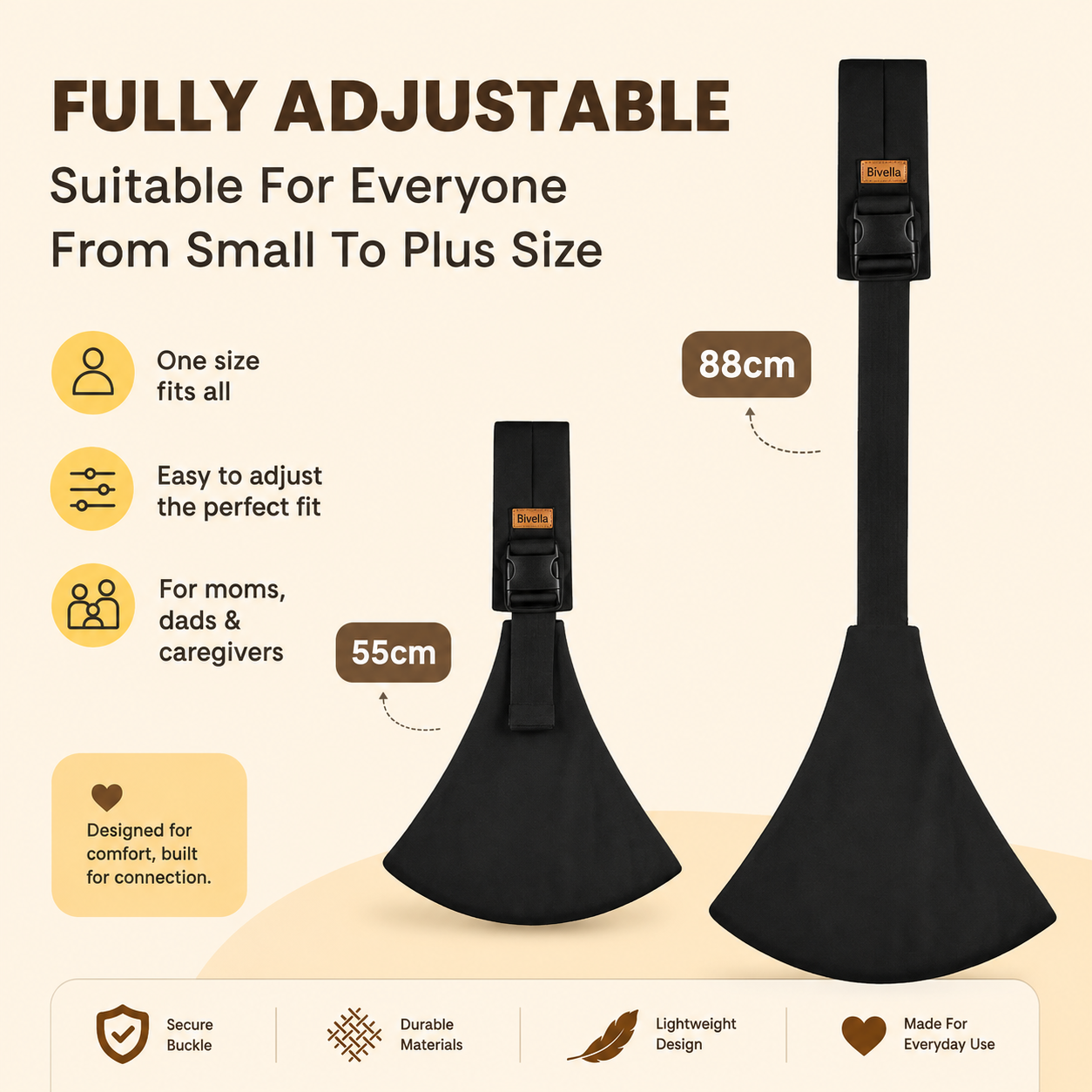 Bivella Baby Sling Carrier